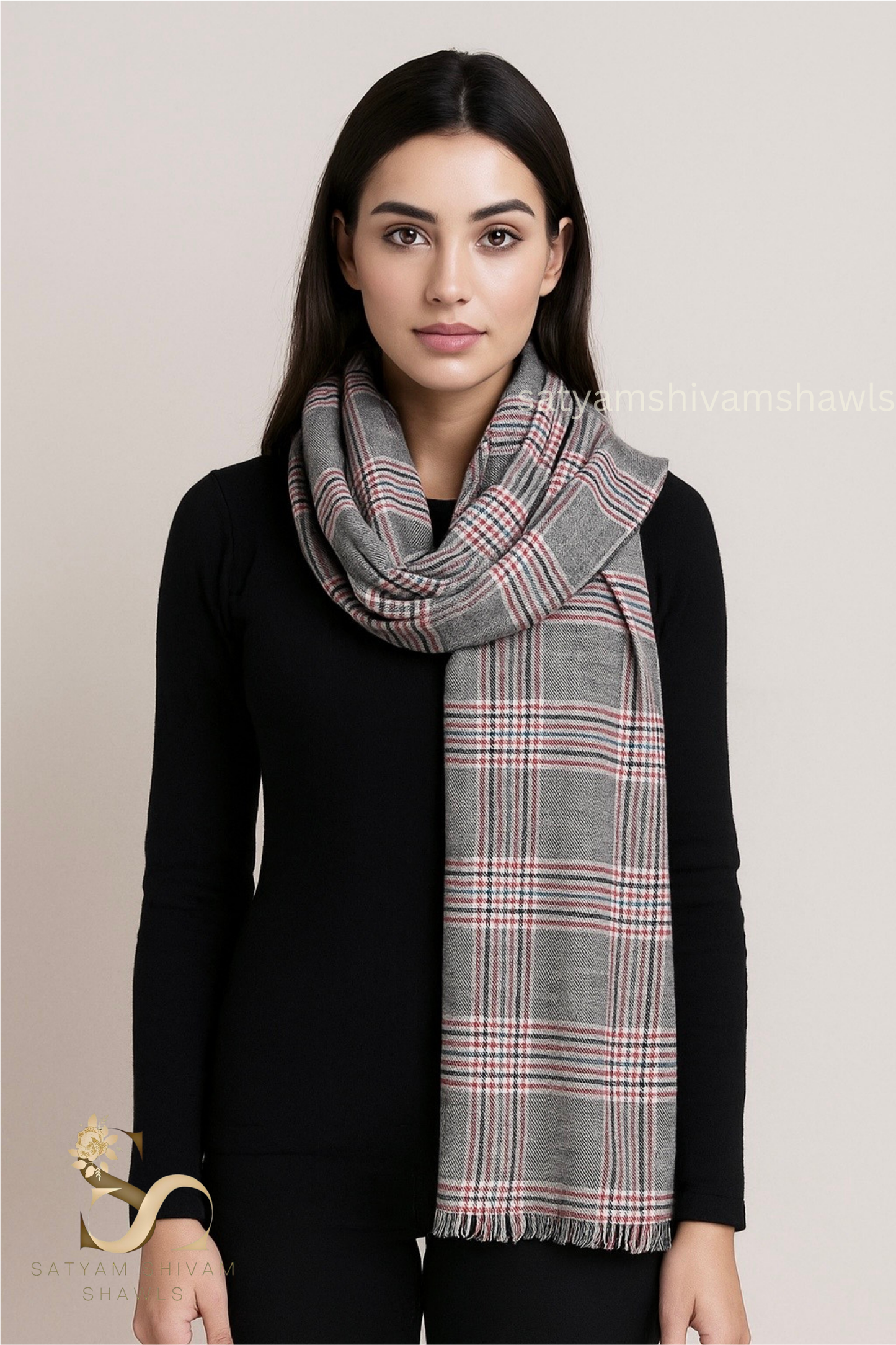 Heritage checks design stole