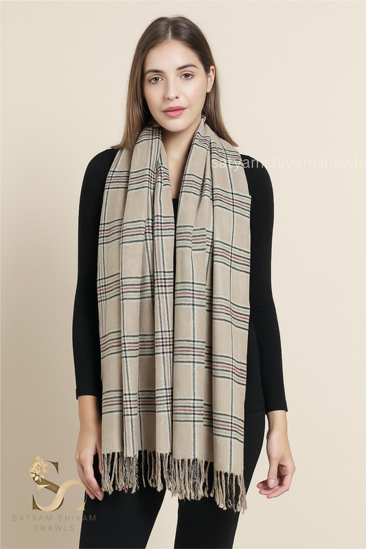 Heritage checks design stole