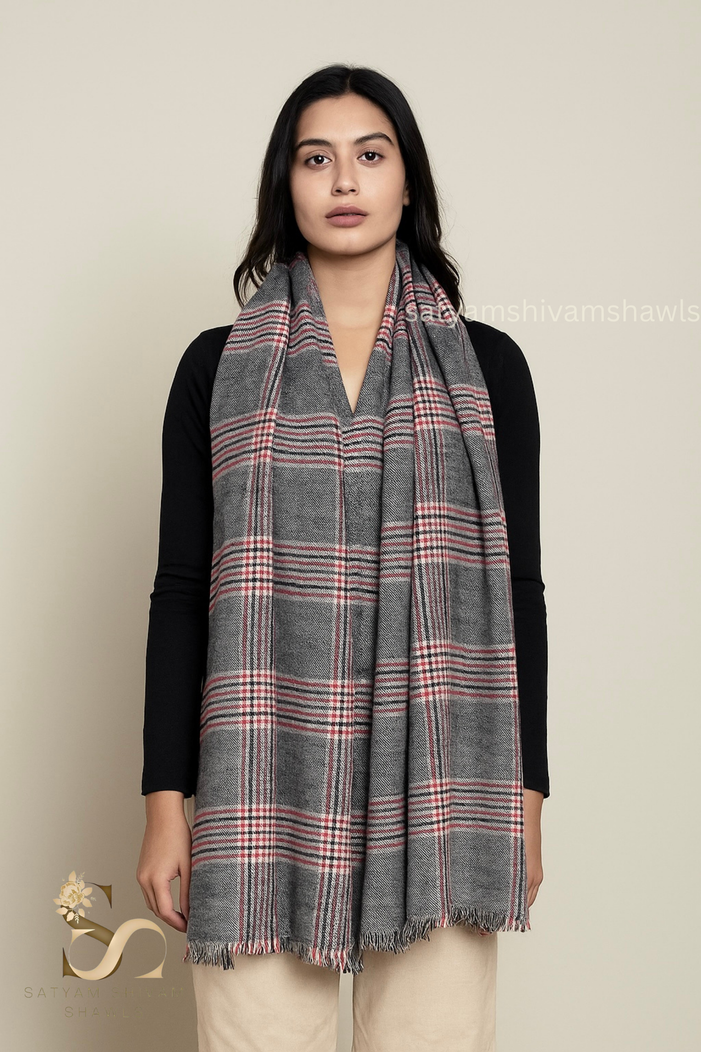 Heritage checks design stole