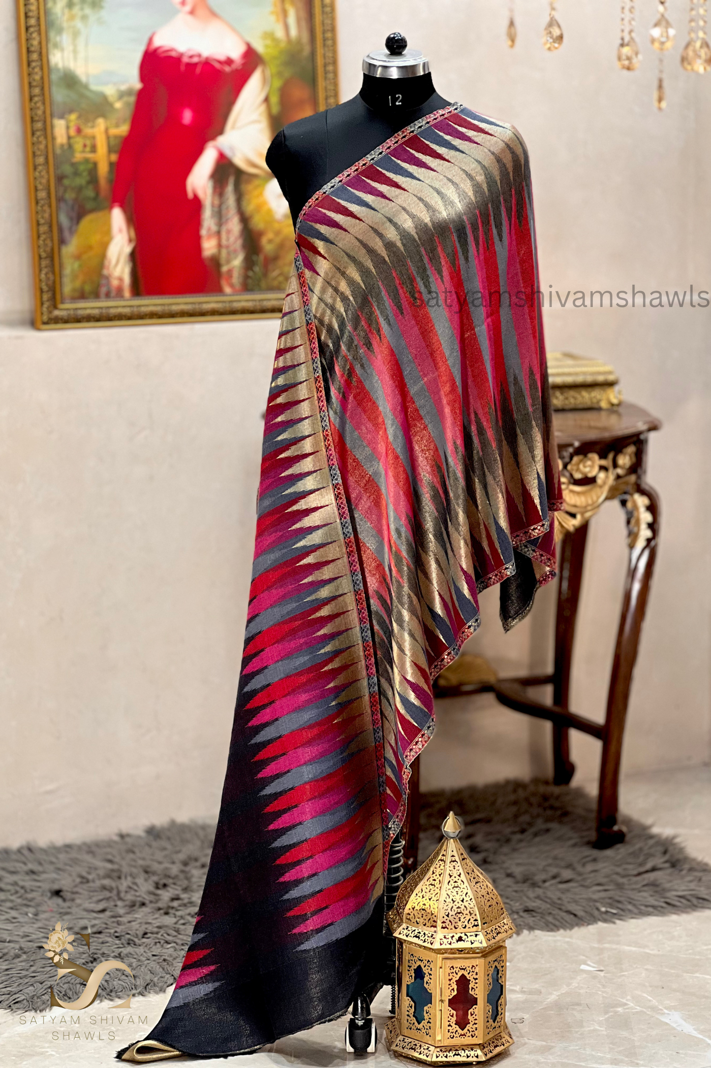 Twinlight reversible  ekat design stole