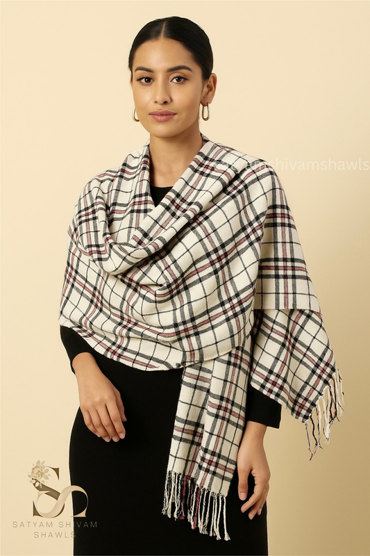 Heritage checks design stole